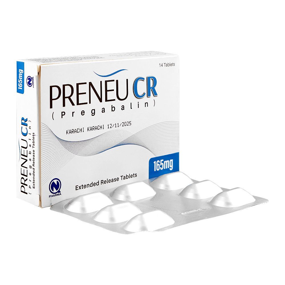 N Pharma Preneu Cr Tablet, 165mg, 14-Pack - Main Image