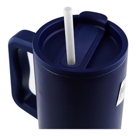 Stainless Steel Thermal Insulated Travel Coffee Tumbler, 1183ml, Blue, (41272) 0001183 - Image 3