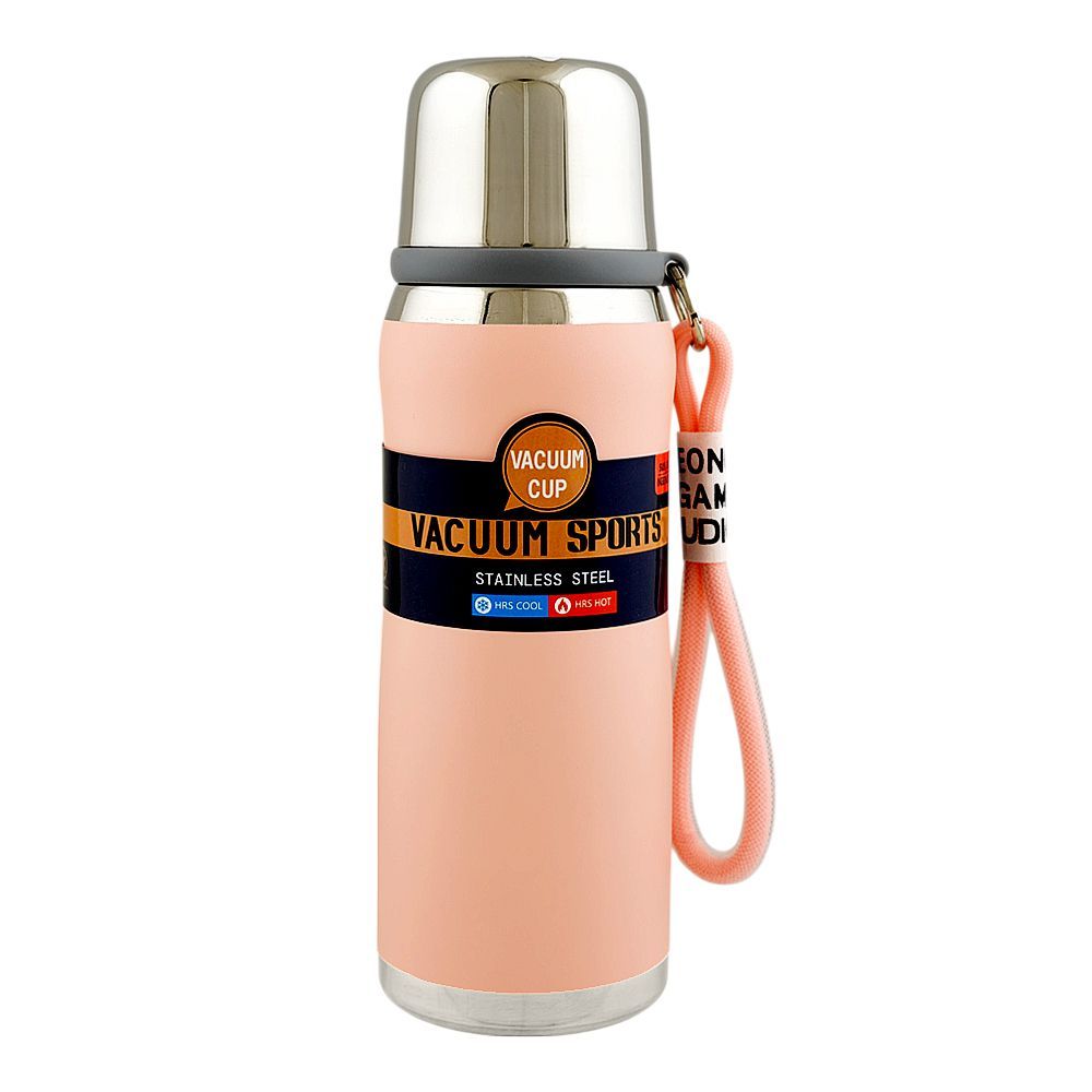 Steel Water Bottle, 650ml, Pink, (5899) 0001235 - Main Image