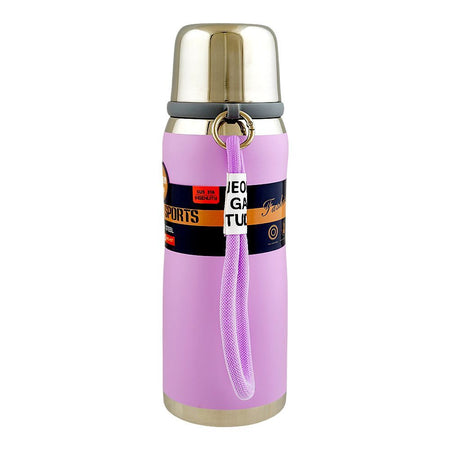 Steel Water Bottle, 650ml, Purple, (5899) 0001235 - Image 2