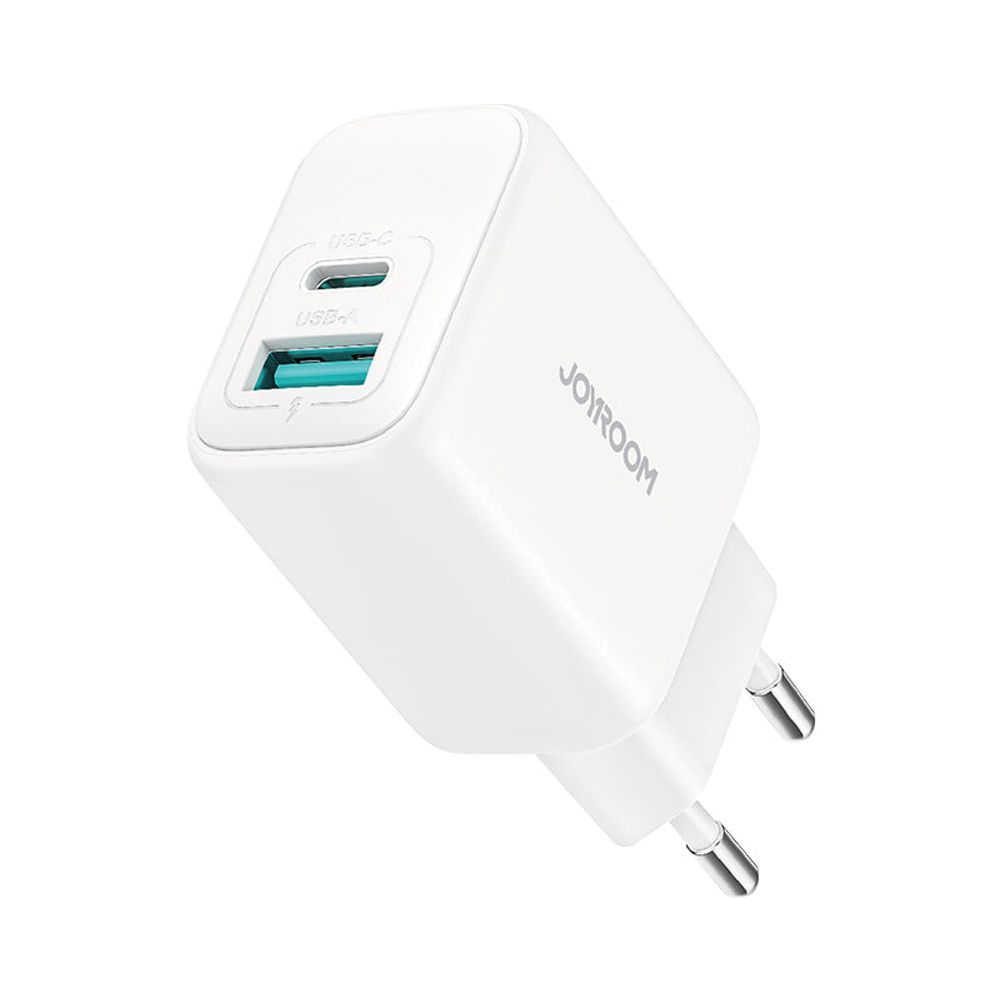 Joyroom 20W Dual Port (A+C) Wall Charger, White, JR-TCF21EU - Main Image