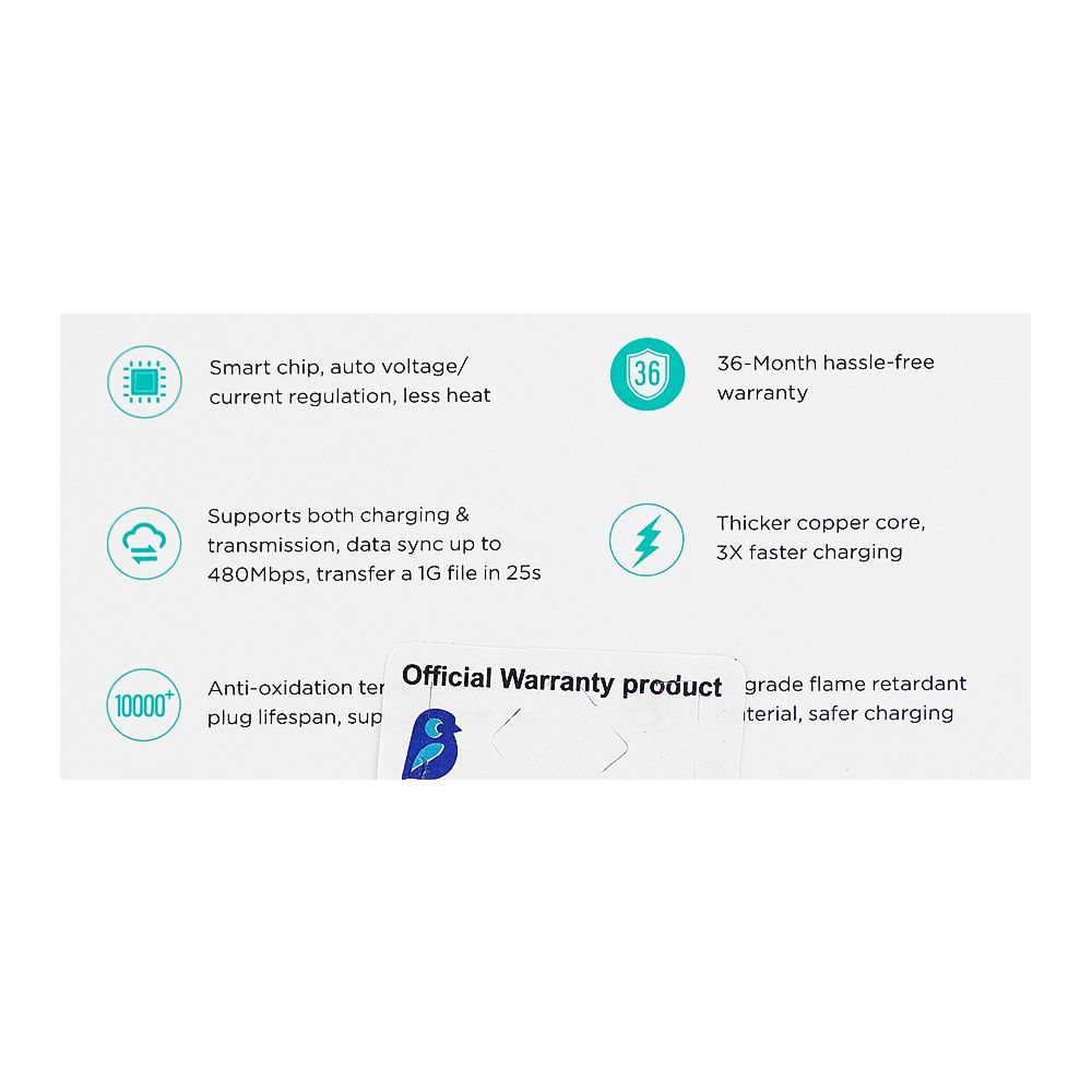 Joyroom Multi Color Series USB-A To Lightning Fast Charging Data Cable (1.2m/4ft, 3A), Black, S-A14 - Image 5