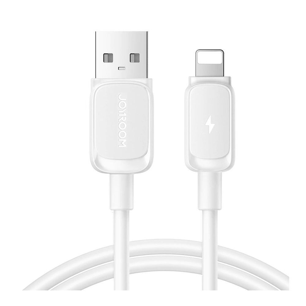 Joyroom Multi Color Series USB-A To Lightning Fast Charging Data Cable (1.2m/4ft, 3A), White, S-A14 - Main Image