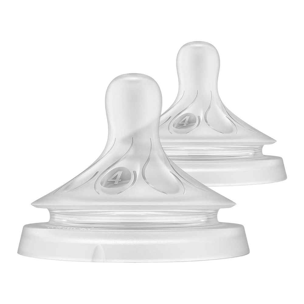 Avent Natural Response Flow 4 Teat, For 3m+, 2-Pack, SCF964/02 - Main Image