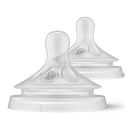 Avent Natural Response Flow 1 Teat, For 0m+, 2-Pack, SCF961/02 - Main Image