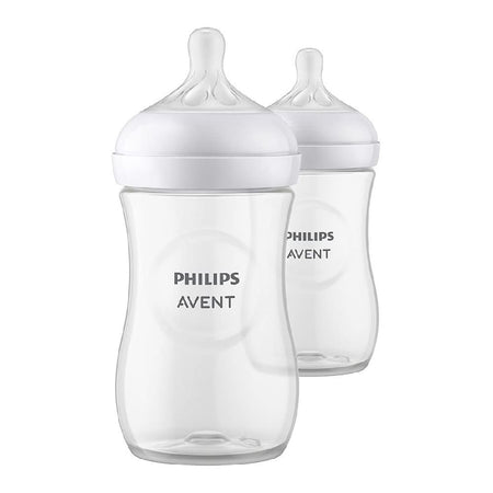 Avent Natural Response Baby Feeding Bottle, For 1m+, 260ml Each, 2-Pack, SCY903/02 - Main Image