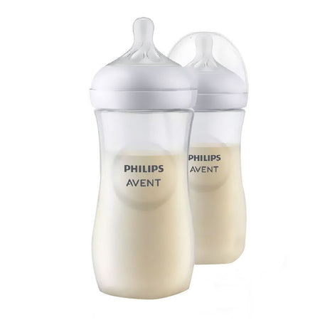 Avent Natural Response Baby Feeding Bottle, For 3m+, 330ml Each, 2-Pack, SCY906/02 - Main Image