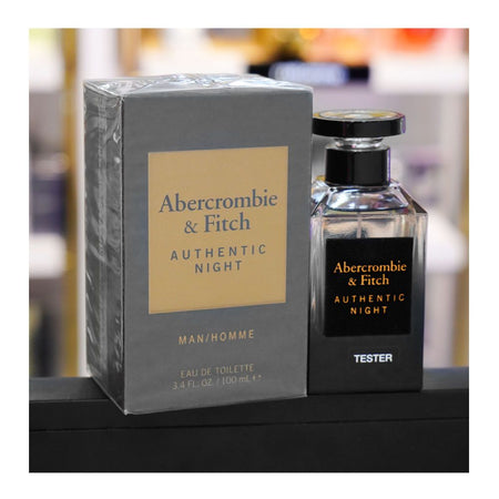 Abercrombie & Fitch Authentic Night Perfume, Eau de Toilette, For Men, 100ml - Image 2
