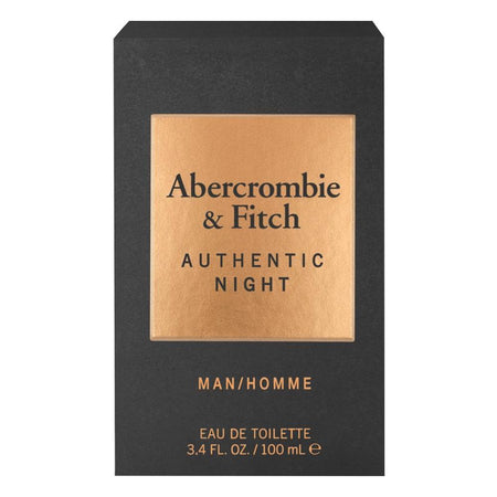 Abercrombie & Fitch Authentic Night Perfume, Eau de Toilette, For Men, 100ml - Image 3