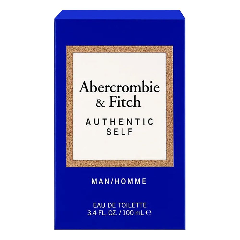Abercrombie & Fitch Authentic Self Perfume, Eau de Toilette, For Men, 100ml - Image 3