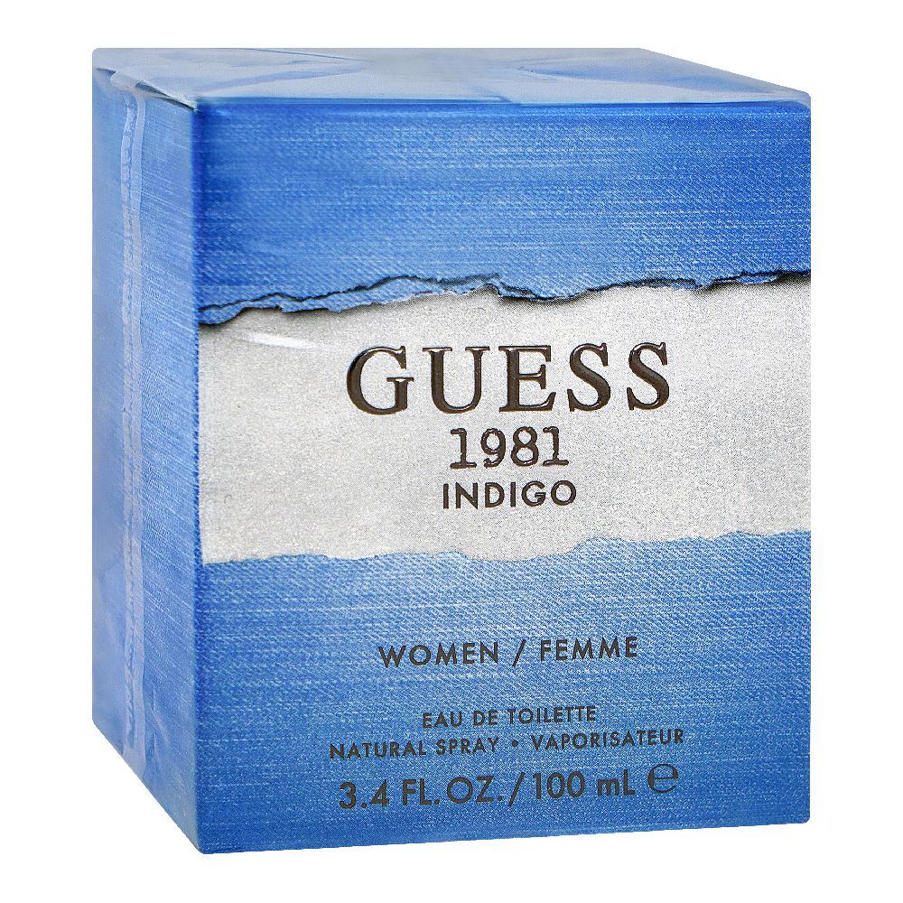 Guess 1981 Indigo Perfume, Eau de Toilette, For Women, 100ml - Image 3