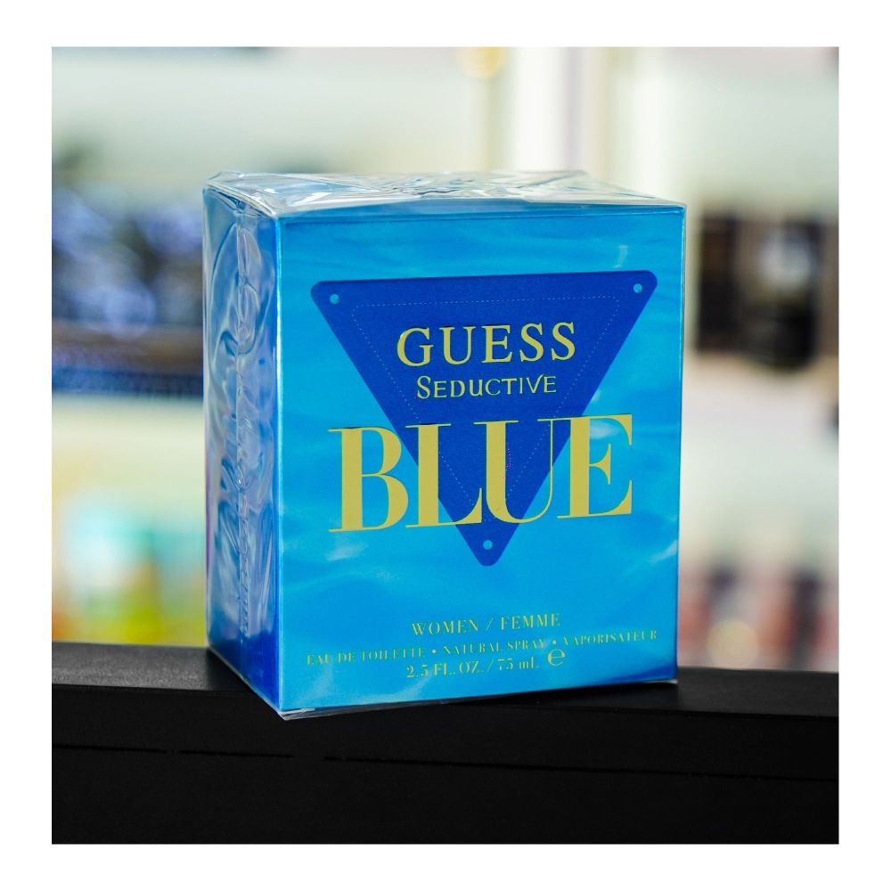 Guess Seductive Blue Perfume, Eau de Toilette, For Women, 75ml - Image 2