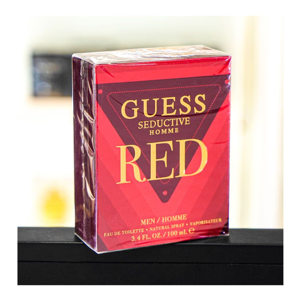 Guess Seductive Homme Red Perfume, Eau de Toilette, For Men, 100ml - Image 2