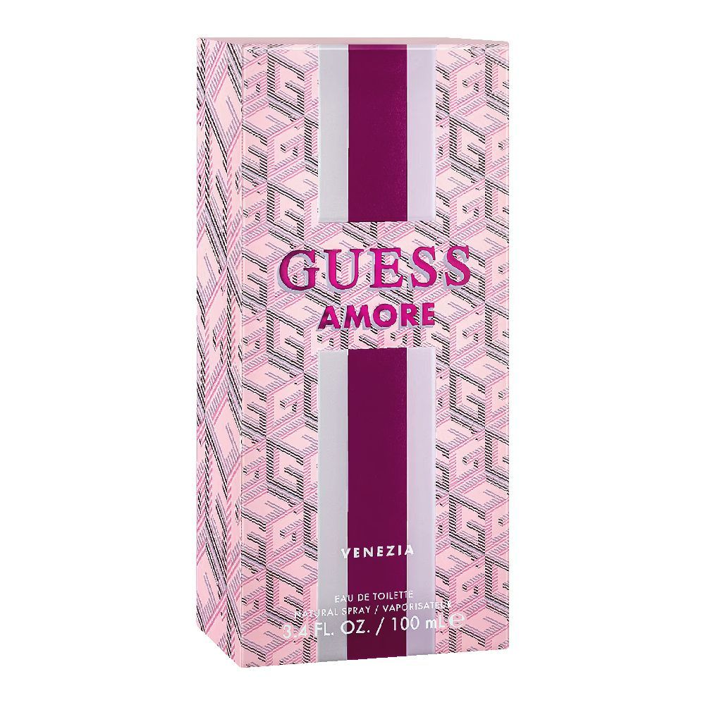 Guess Amore Venezia Perfume, Eau de Toilette, For Men & Women, 100ml - Image 3