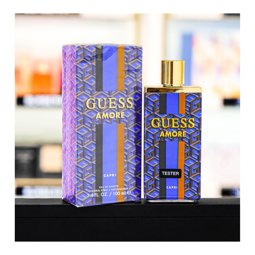 Guess Amore Capri Perfume, Eau de Toilette, For Men & Women, 100ml - Image 2