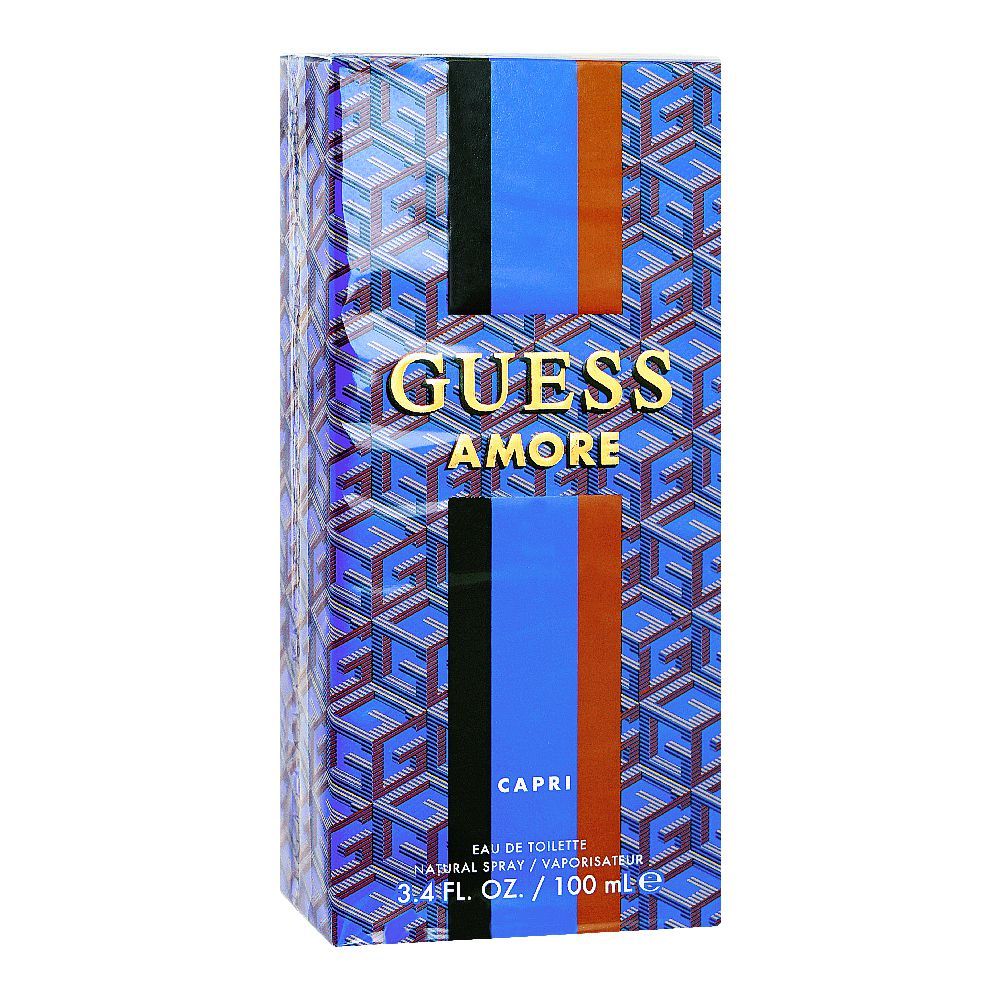 Guess Amore Capri Perfume, Eau de Toilette, For Men & Women, 100ml - Image 3