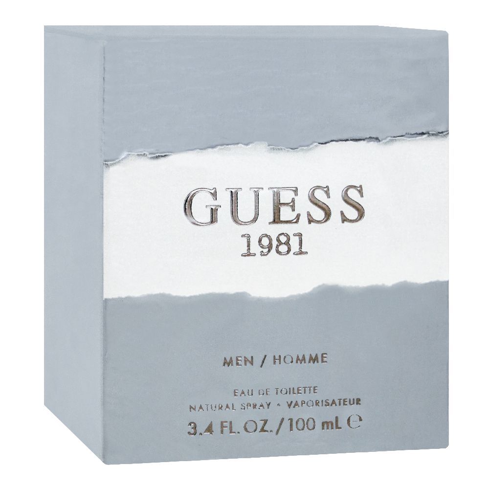 Guess 1981 Perfume, Eau de Toilette, For Men, 100ml - Image 3