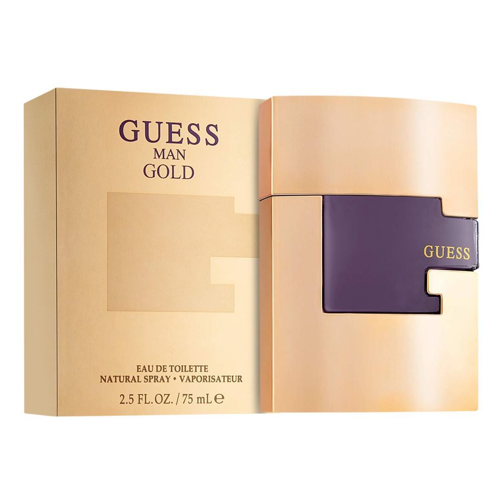 Guess Man Gold Perfume, Eau de Toilette, 75ml - Main Image