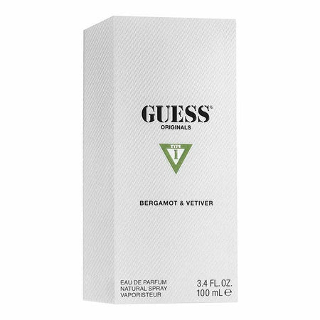 Guess Originals Type 1 Bergamot & Vetiver Perfume, Eau de Parfum, For Men & Women, 100ml - Image 3
