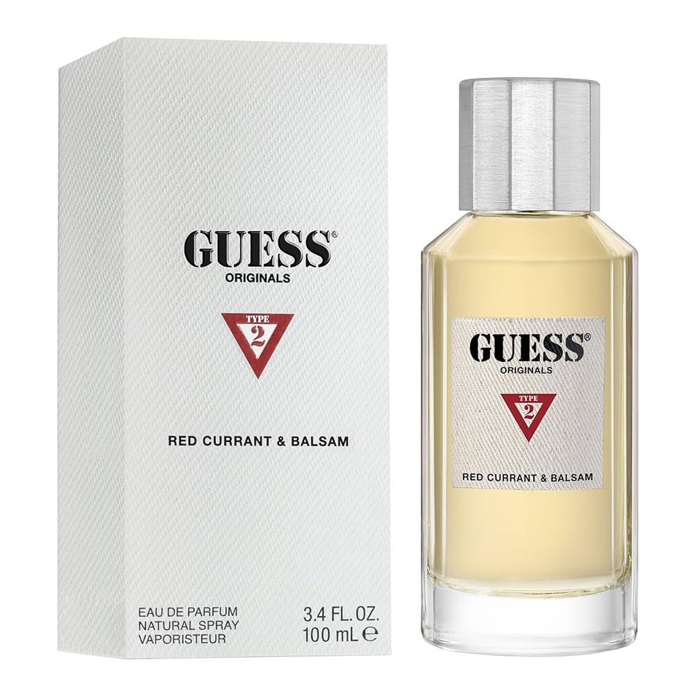 Guess Originals Type 2 Red Currant & Balsam Perfume, Eau de Parfum, For Men & Women, 100ml - Image 3