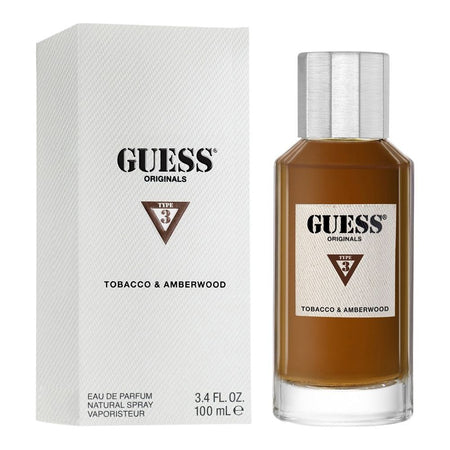 Guess Originals Type 3 Tobacco & Amberwood Perfume, Eau de Parfum, For Men & Women, 100ml - Image 3