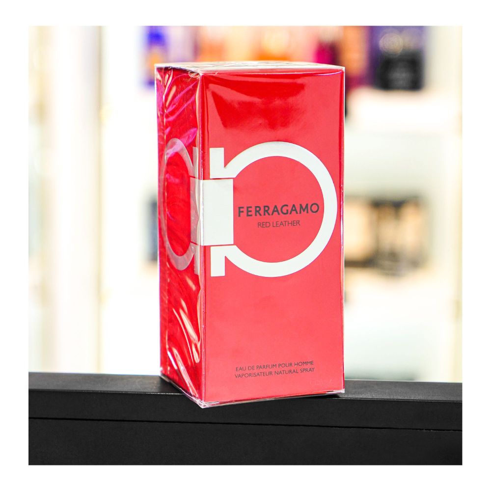 Salvatore Ferragamo Red Leather Perfume, Eau de Parfum, For Men, 100ml - Image 2