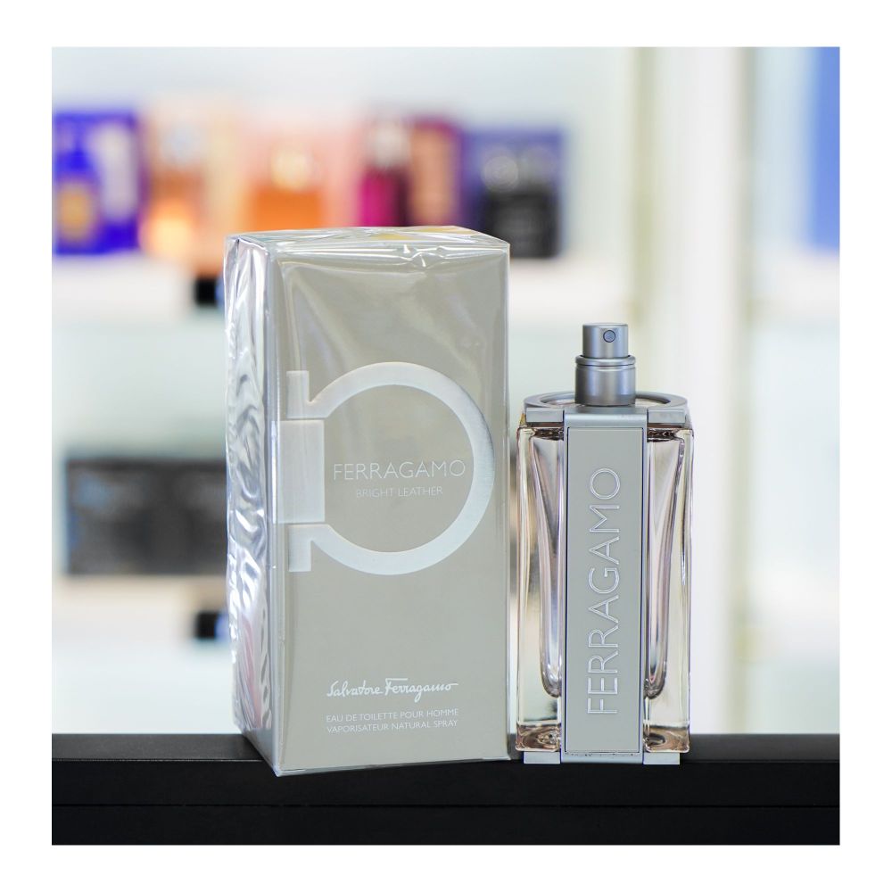Salvatore Ferragamo Bright Leather Perfume, Eau de Toilette, For Men, 100ml - Image 2
