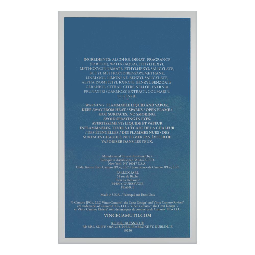 Vince Camuto Riviera Perfume, Eau de Toilette, For Men, 100ml - Image 3