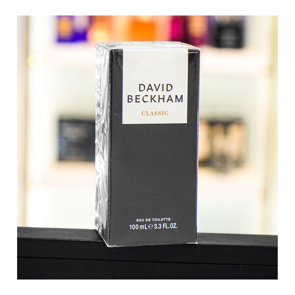 David Beckham Classic Perfume, Eau de Toilette, For Men, 100ml - Image 2