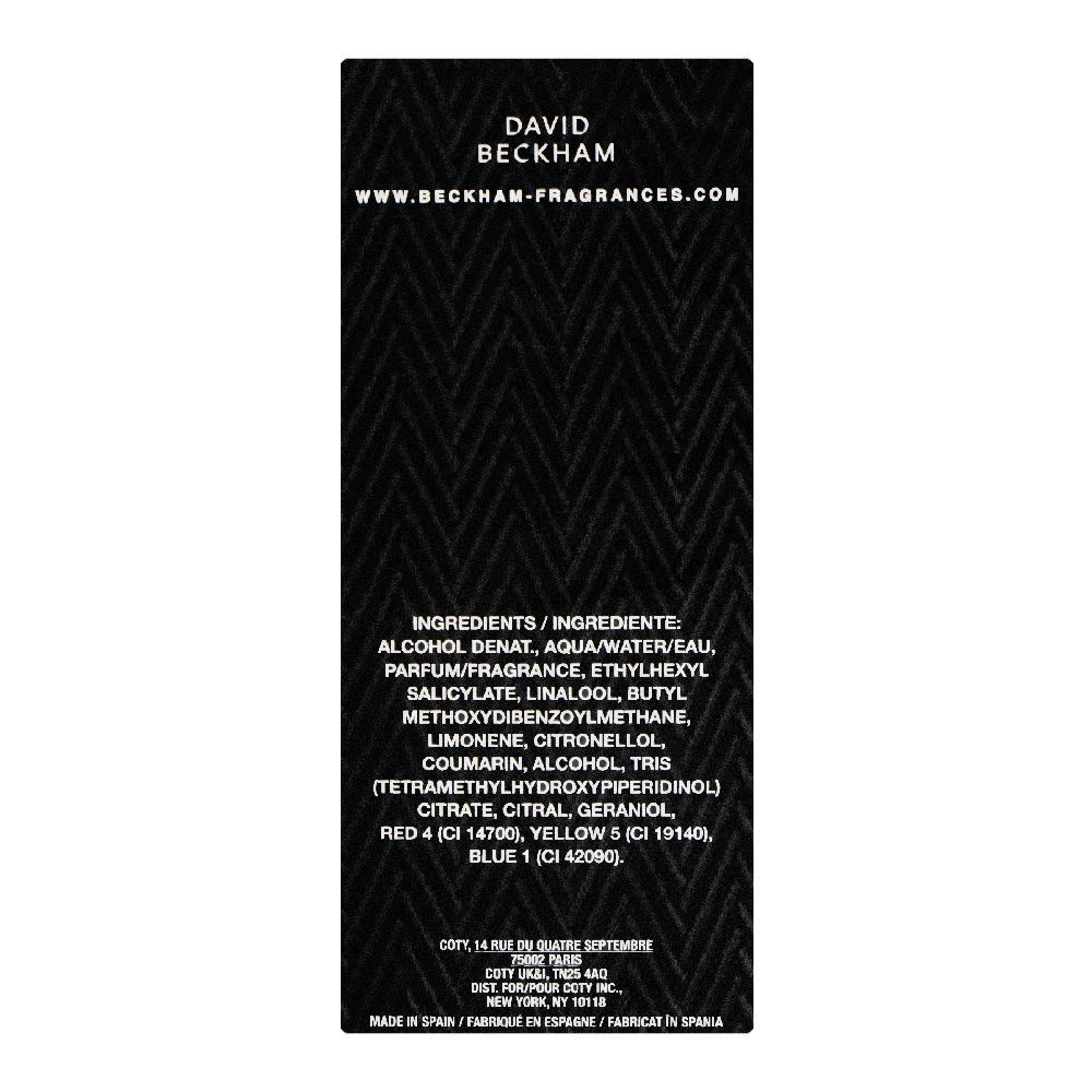 David Beckham Classic Perfume, Eau de Toilette, For Men, 100ml - Image 4
