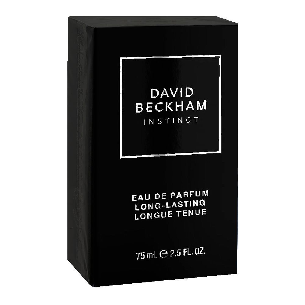 David Beckham Instinct Long Lasting Perfume, Eau de Parfum, For Men, 75ml - Image 3