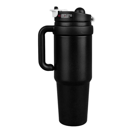 Mood The Cup Ice Bomber Thermos Travel Mug, Cold Coffee Tumbler, 1200ml, Black, 102344 - Image 3
