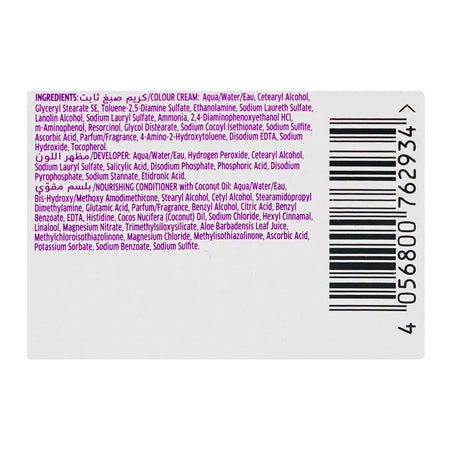 Wella Koleston Naturals Permanent Hair Color Cream Kit - Salon Quality Hair Dye, 2/0 Black - Image 5