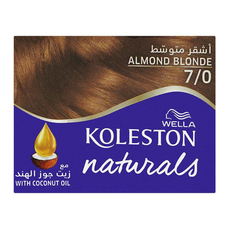 Wella Koleston Naturals Hair Color, 7/0 Almond Blonde - Image 6