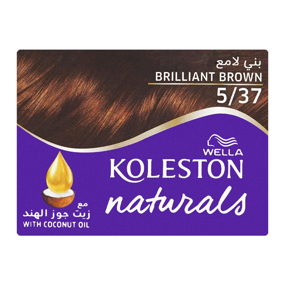 Wella Koleston Naturals Hair Color, 5/37 Brilliant Brown - Image 6