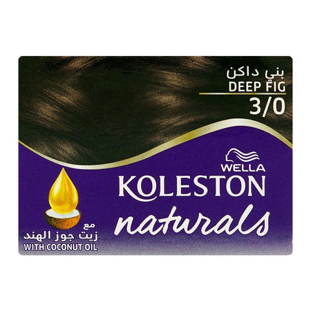 Wella Koleston Naturals Permanent Hair Color Cream Kit - Salon Quality Hair Dye, 3/0 Deep Fig - Image 6