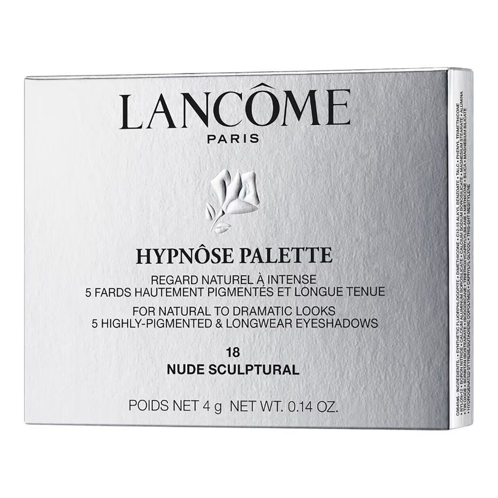 Lancome Hypnose 5-Color Highly Pigmented & Longwear Eyeshadow Palette, 18 Nude Sculptural - Image 3