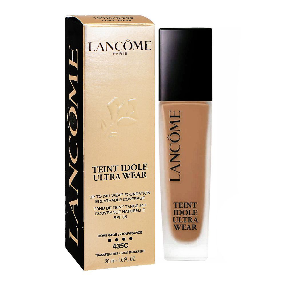 Lancome Teint Idole Ultra Wear Liquid Foundation, Transfer-Free, SPF35, 30ml, 435C 06 Beige Cannelle - Main Image