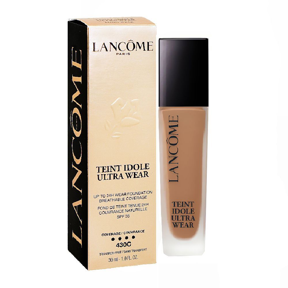 Lancome Teint Idole Ultra Wear Liquid Foundation, Transfer-Free, SPF35, 30ml, 430C 055 Beige Ideal - Main Image