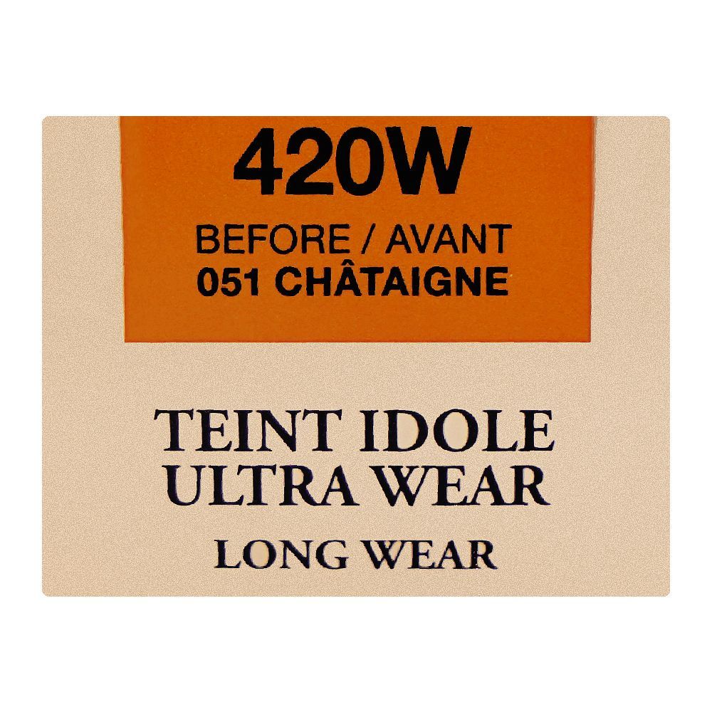 Lancome Teint Idole Ultra Wear Liquid Foundation, Transfer-Free, SPF35, 30ml, 420W 051 Chataigne - Image 5