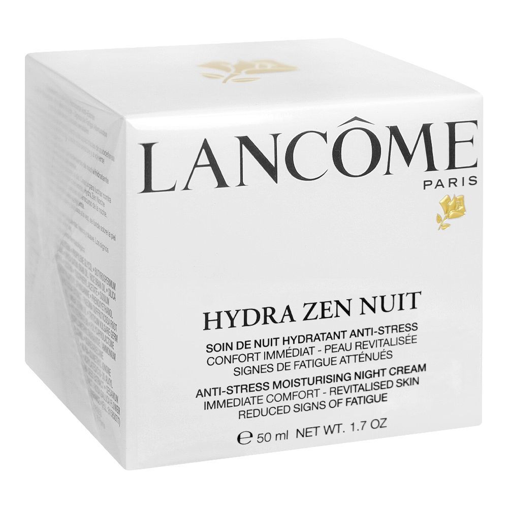 Lancome Hydra Zen Anti-Stress Moisturizing Night Cream, Face Moisturizer, 50ml - Image 2