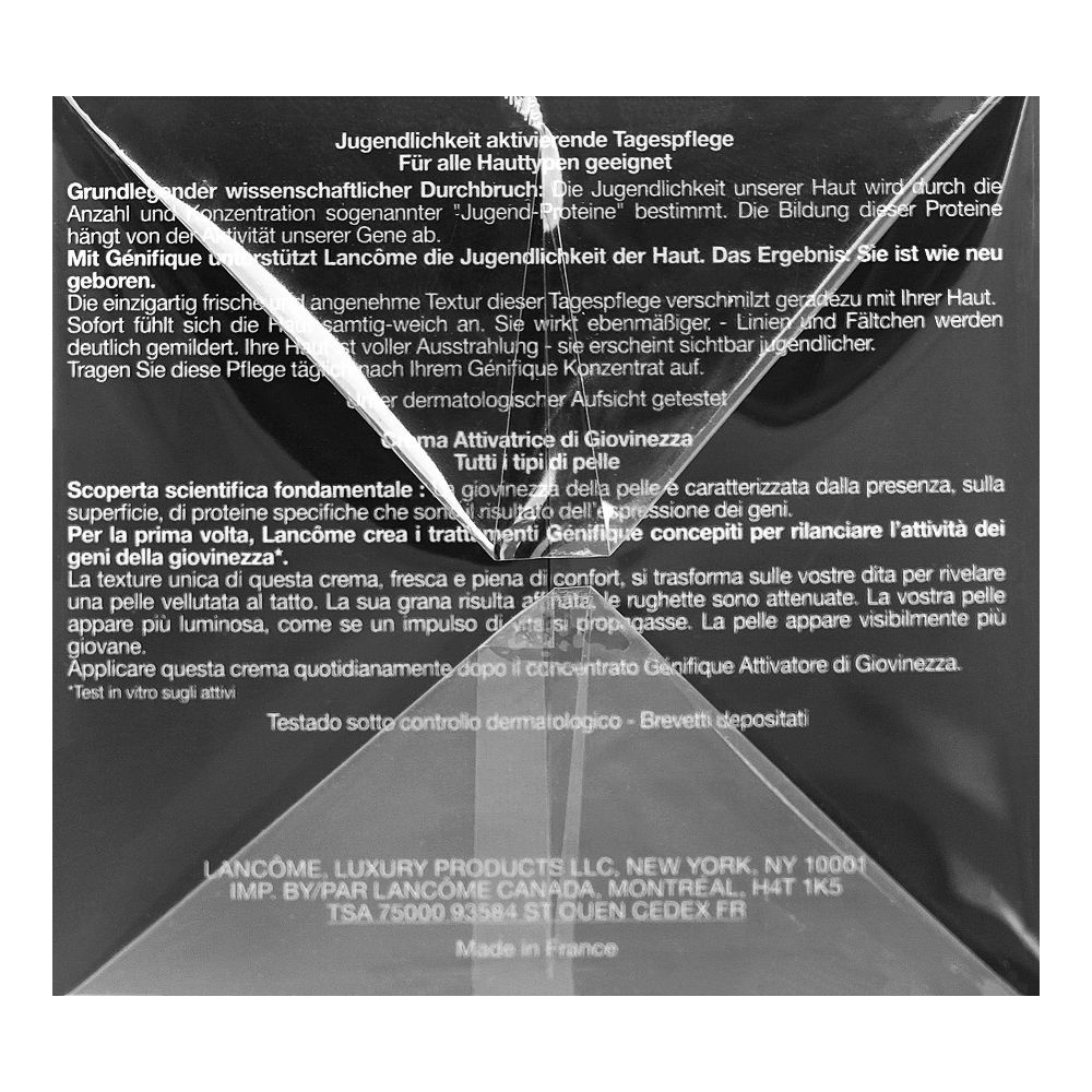Lancome Genifique Youth Activating Day Cream, Face Moisturizer, 50ml - Image 5
