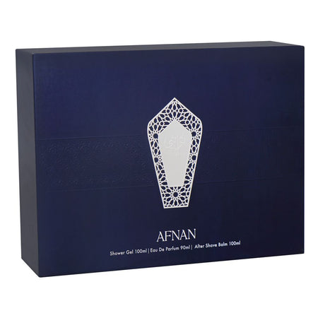 Afnan Turathi Gift Set, Eau de Parfum 90ml+Shower Gel 100ml+After Shave 100ml, For Men, 3-Pack - Image 2