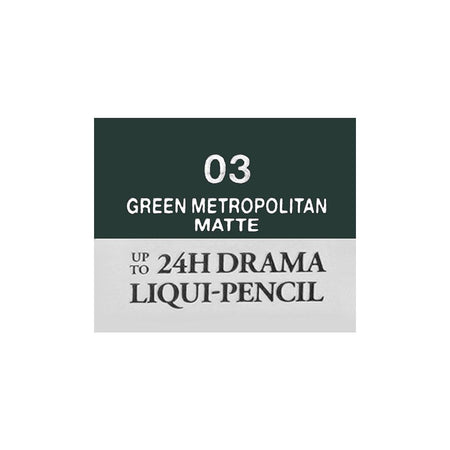 Lancome Drama Liqui-Pencil 24H Waterproof Gel Eyeliner, 1.2g, 03 Green Metropolitan Matte - Image 7