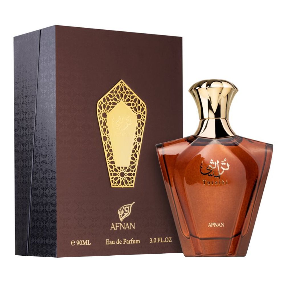 Afnan Turathi Brown Perfume, Eau de Parfum, For Men, 100ml - Main Image