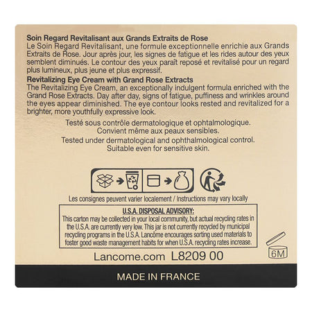 Lancome Absolue Revitalizing Anti Aging Eye Cream, 20ml - Image 4