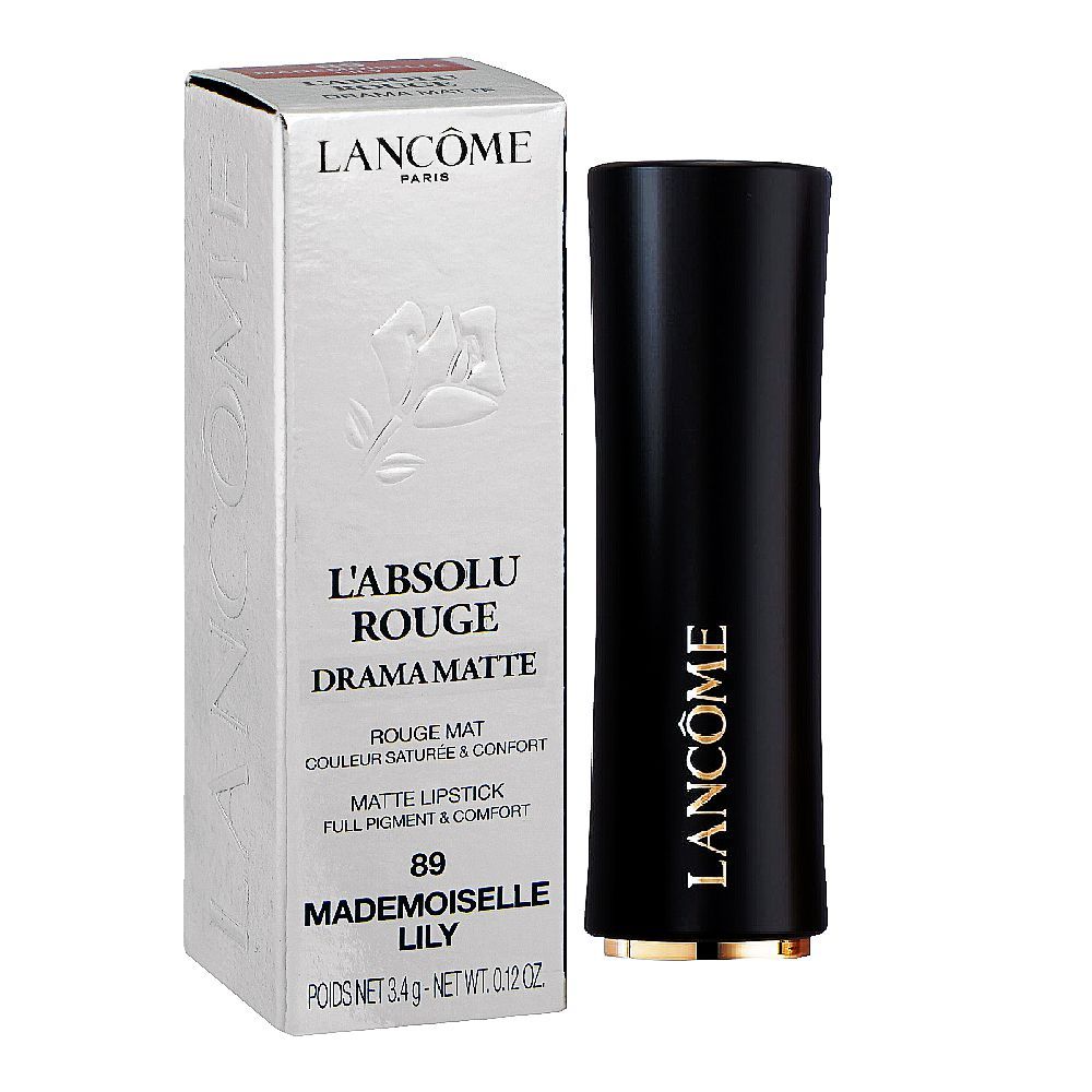 Lancome L'Absolu Rouge Drama Matte Lipstick, 3.4g, 89 Mademoiselle Lily - Image 2