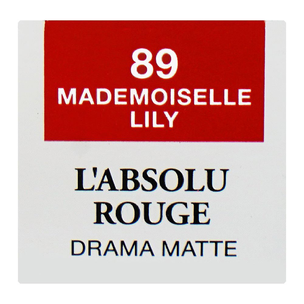 Lancome L'Absolu Rouge Drama Matte Lipstick, 3.4g, 89 Mademoiselle Lily - Image 6