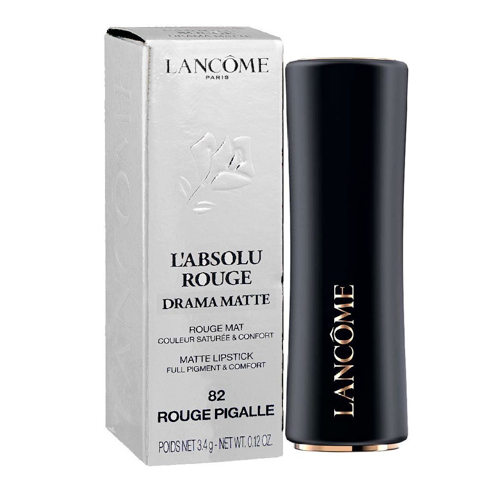 Lancome L'Absolu Rouge Drama Matte Lipstick, 3.4g, 82 Rouge Pigalle - Image 2
