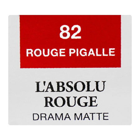 Lancome L'Absolu Rouge Drama Matte Lipstick, 3.4g, 82 Rouge Pigalle - Image 6